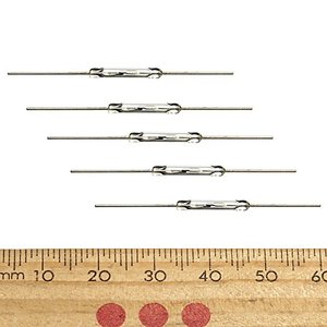 Interruttore magnetico a tubo reed Y213 bianco 2*14mm normalmente aperto interruttore a induzione magnetica per Arduino - Product Image 5