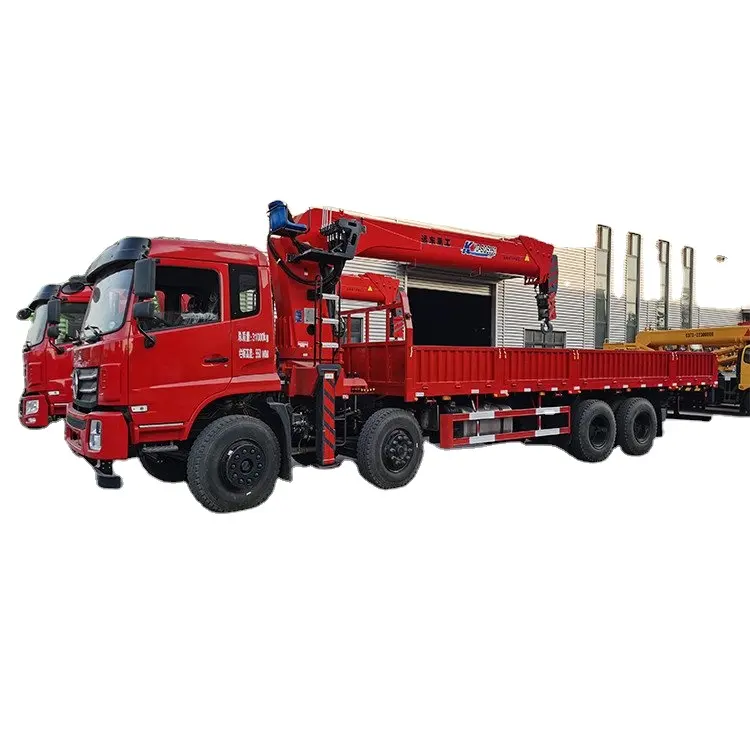Dongfeng 40 тонн 8x4 стрела Грузовые Краны тяжелый грузовик кран машина Гидравлический грузовик кран