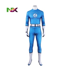 Fantastik dört: gümüş sörfçü görünmez kadın bay fantastik insan meşale Cosplay Bodysuit kostüm yükselişi - Product Image 5