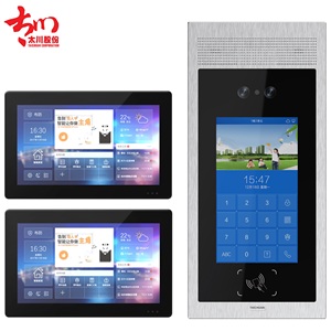 TCP/IP Android Smart Tuya Ring Door Phone <strong>Intercom</strong> <strong>System</strong> Face Recognition Video Doorbell Smartlife Product Type Door Phones - Product Image 4