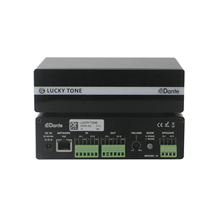 Amplificación de alta potencia Entradas y salidas de línea dual Sistema Dante Amplificador de red Dante con opciones de montaje versátiles - Product Image 1