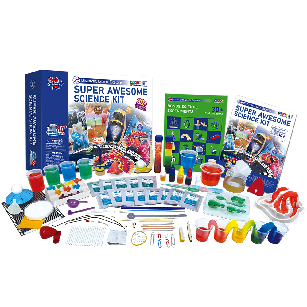80 + Expérience-Kit Super Science