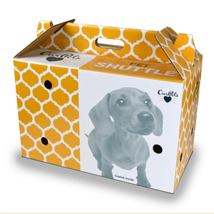 Özel hayvan almak ev taşıyıcılar taşıma için kedi köpek abonelik ambalaj karton kağıt hediye kutuları pet - Product Image 3