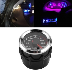 Universal <strong>Water</strong> Temp Gauge <strong>Temperature</strong> Meter 7 Color LED Display 52mm 12V W <strong>Sensor</strong> 40 140 - Product Image 5