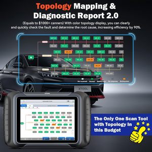 Escáner automotriz profesional D8S V2.0, herramientas de diagnóstico de coche, tecnología de codificación ECU, mapa, escáner de coche FCA DOIP D8S - Product Image 3