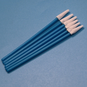 3&quot; Lint Free Small Pointed Dacron Detailing <strong>Swab</strong> Cleanroom Polyester <strong>Swab</strong> with Blue Handle - Product Image 6