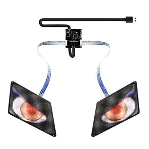 LOY Eyes Car LED Head Light LED dial Eye schermo lampeggiante per APP programmabile decorazione Devil Eye 5V/12V per lampada - Product Image 1