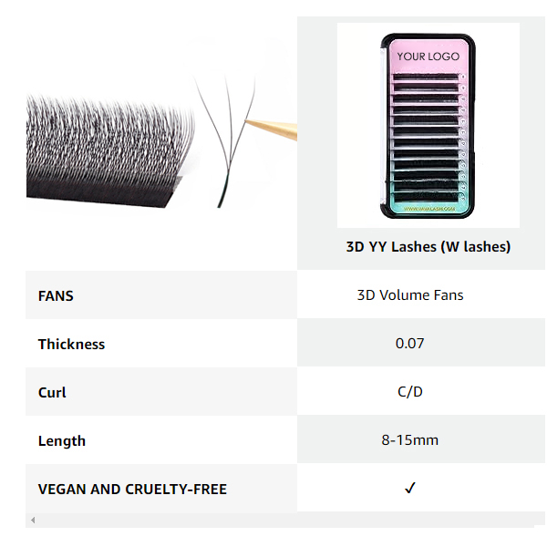 ขนตา YY 3D (W ขนตา)