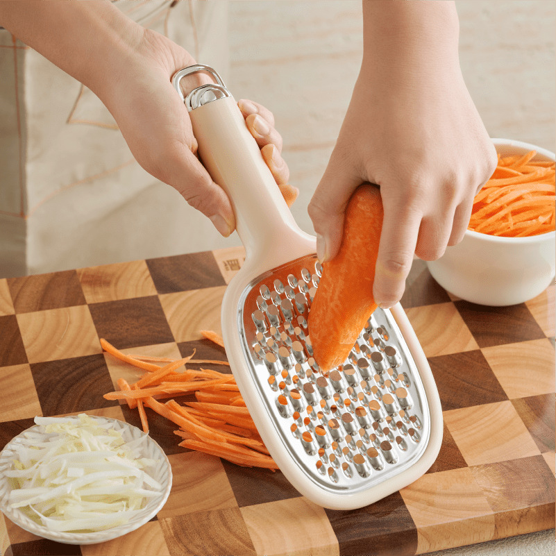 Cream-colored grater (without hand guard)