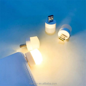 Fábrica pequeña colorida portátil recargable luz USB enchufe de pared lámpara alimentada protección ocular luz nocturna para computadora - Product Image 5