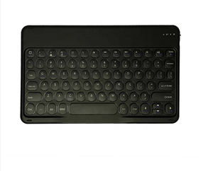Teclado portátil inalámbrico Bluetooth para Samsung para iPad Air pro Tablet teclado 10 pulgadas Mini teclado con botones de teclas redondas - Product Image 3