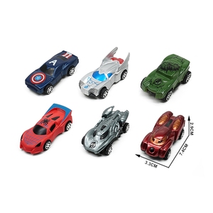 รถของเล่นพลาสติกสำหรับดึงกลับรถการ์ตูน - Product Image 1