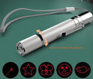 Лазерная указка для кошек, Интерактивная игрушка, Ультрафиолетовый USB светодиодный фонарь, мышь для кошек, игрушка для выгорания, Забавный Электрический Лазер 3 в 1, игрушки для кошек - Product Image 4