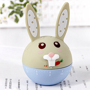 Nettes Tier Mechanischer Timer Nettes Schwein Hund Katze Fuchs Kind Zeit manager Student Lernen Selbstdisziplin Erinnern Sie Timer Küchen timer - Product Image 2