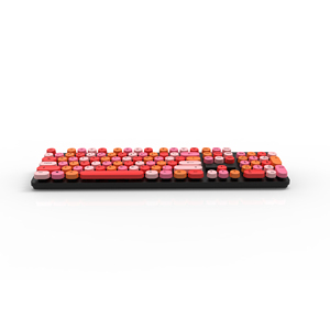 カスタム言語104キー番号パッド付きかわいいワイヤレスキーボード卸売価格 - Product Image 6