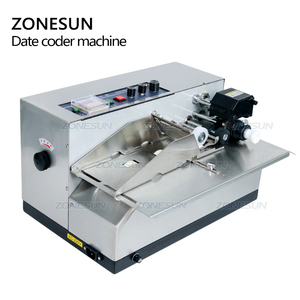 ZONESUN MY-380F Codier maschine Halbautomat ische Festtinten-Datums codierung maschine Automatisch kontinuierliche Datums codierung maschine - Product Image 5