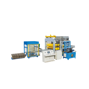 Máquina automática para hacer ladrillos de hormigón Cortador de bloques huecos manual para procesamiento de ladrillos - Product Image 1