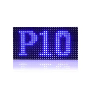 Yüksek parlaklık P10 DIP tek mavi renk Led afiş ekran Programmable programlanabilir metin hareketli ekran modülü - Product Image 1