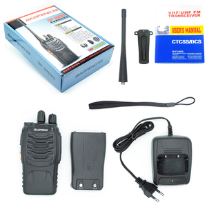 2024 Bester Preis Baofeng BF-888S UHF-Kommunikation ausrüstung, 16 Kanäle Funks prech gerät Walkie Talkie BF888 Long Range Durable