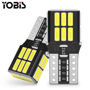 Yüksek parlaklık 6000K T10 Led ampul buz mavi plaka işık T10 Led Canbus Canbus T10 Led - Product Image 4