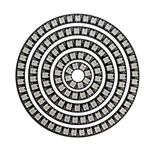 60 uçları 60LEDS yüzük LEDs SK6812 yüzük WS2812B 5050 RGB LED halka ışık ile entegre modülü DC5V beyaz siyah PCB - Product Image 1