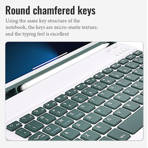 带键盘的硅胶平板皮套，适用于Ipad Mini 6套软笔槽8.3英寸磁性全包超薄 - Product Image 4