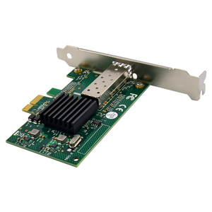 PCIe Intel muslimate Server porta Gigabit SFP singola schede di rete NIC 10/100/1000 Mbps per Server - Product Image 3