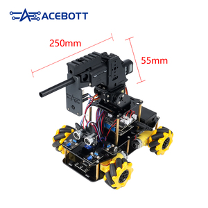 Programmier bare Kamera Vision Soft Ball Launcher Roboter Smart Car Kit für STEM Coding Learning DIY Projekt für Arduino