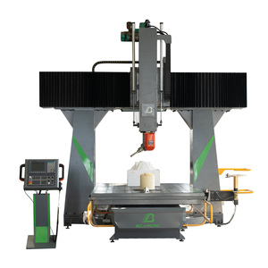 Heavy Duty 5 Eixo Router <span class=keywords><strong>Cnc</strong></span> 3D Escultura Em Madeira Máquina Carpintaria Usinagem Centro de Madeira EPS Mold