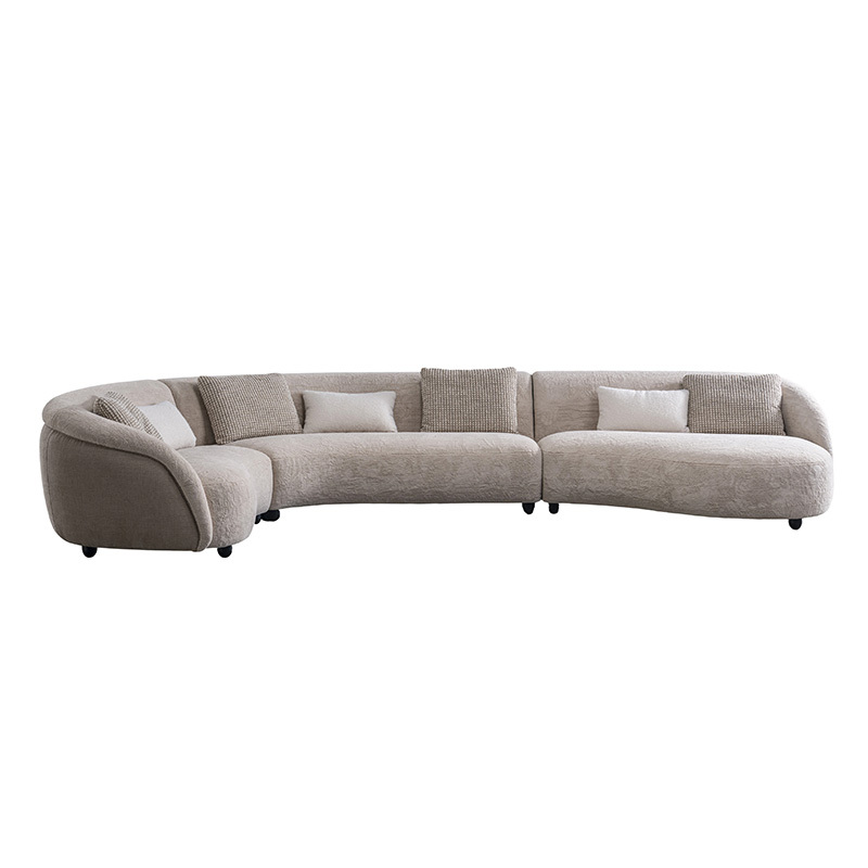 Asiento doble con forma especial y reposabrazos derecho.