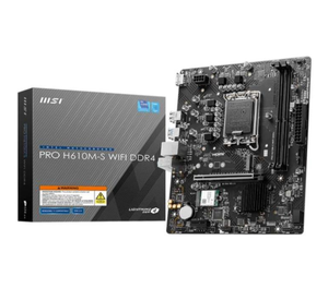 MSI Motherboard H610M-<strong>S</strong> WIFI D4 Desktop Assembled Computer Supports 12/13 Generation <strong>Intel</strong> <strong>CPU</strong> Package New H610M-<strong>S</strong> WIFI DDR4 - Product Image 5
