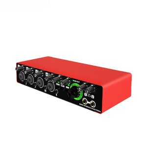 MD44 Professional Usb Sound Card 24Bit 192Khz <strong>Audio</strong> Interface for Studio Recording Computer Live Broadcast - Product Image 1
