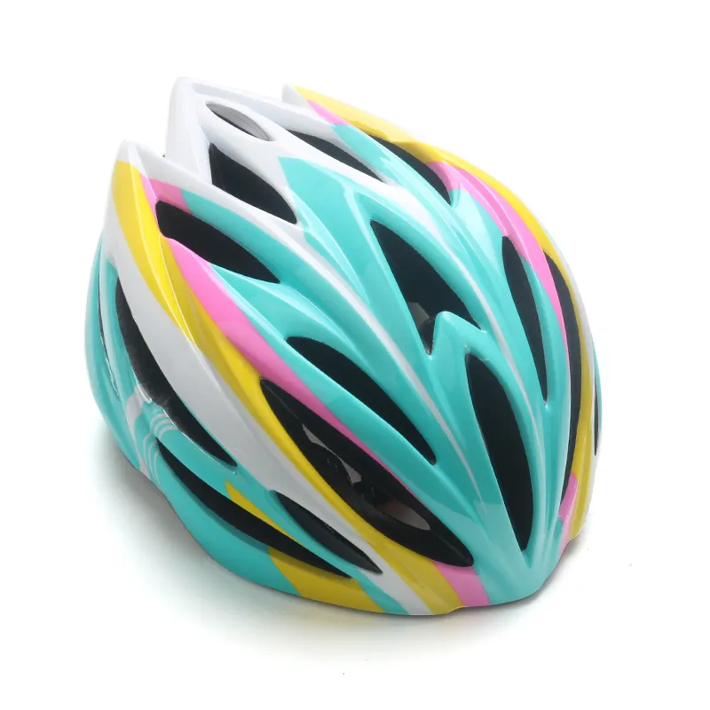 Venta al por mayor de fábrica personalizado transpirable aire ciclismo deportes cascos adultos bicicleta seguridad casco