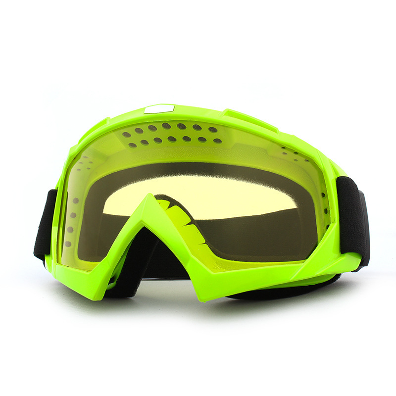 Montura verde + lente amarilla