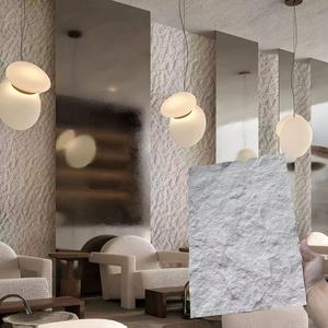 Starry Moon Stone Flexible Indoor/Outdoor Hotel Decoration <strong>Beige</strong> Wall Panel <strong>Easy</strong> Installation Modern Design Style for Mall