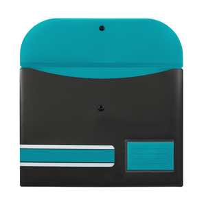 Túi đựng tài liệu nhựa khổ A4, có ngăn đựng nhãn, kiểu ví, bìa hồ sơ, in logo tùy chỉnh, kiểu thư Mỹ - Product Image 5