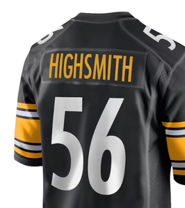2025 mới bán buôn giá rẻ tùy chỉnh khâu pittsburgh áo bóng đá mỹ #56 Alex Highsmith #31 daijun Edwards - Product Image 2