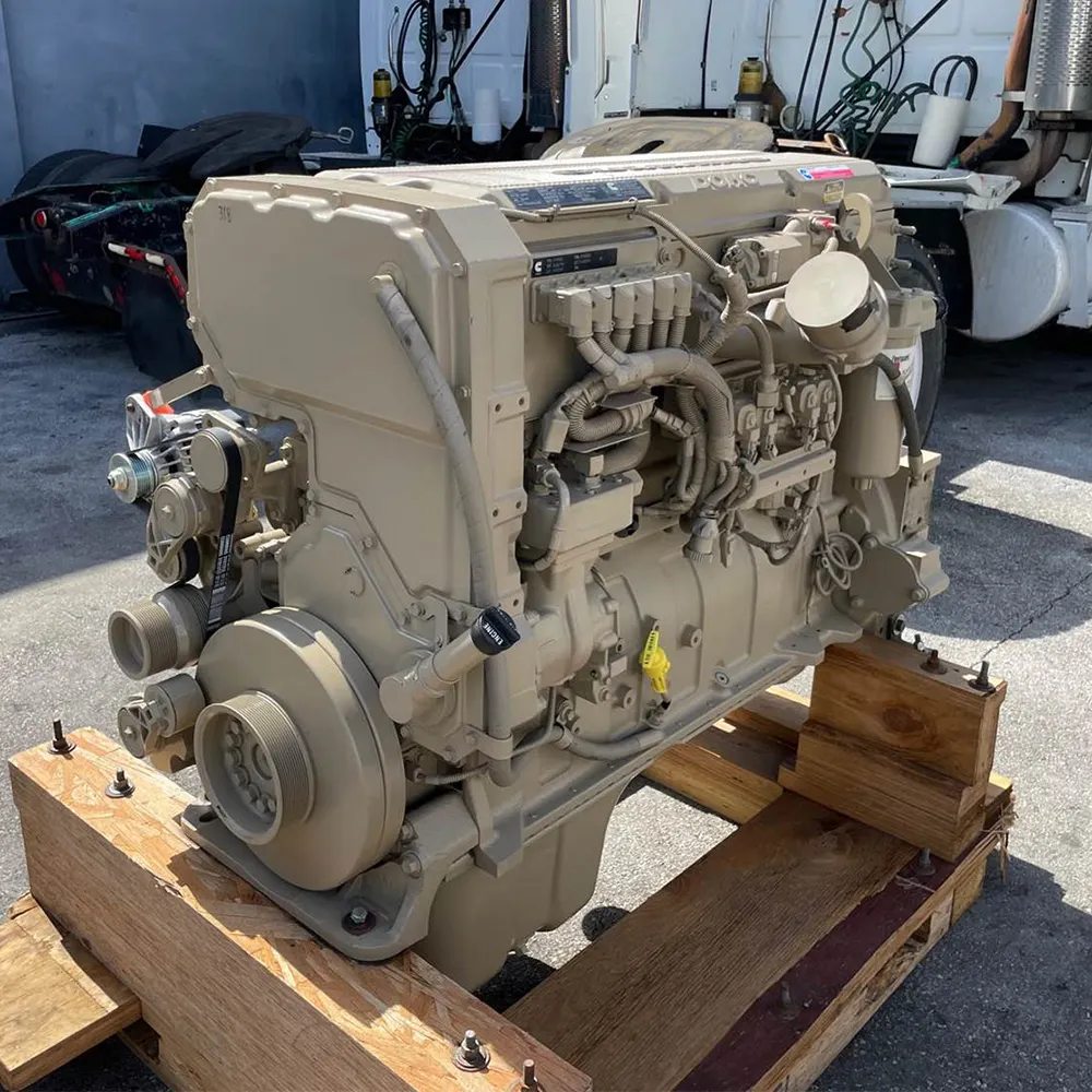 Motor diesel Qsx15 de 6 cilindros Cummin para maquinaria de excavación