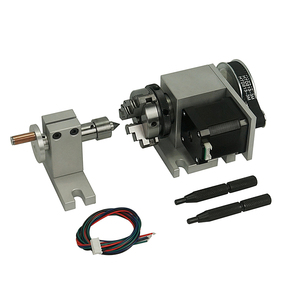 CNC Tailstock and <strong>4th</strong> <strong>Axis</strong> Rotary <strong>Axis</strong> With Chuck 50mm for CNC Router Engraving and Milling Machine - Product Image 2