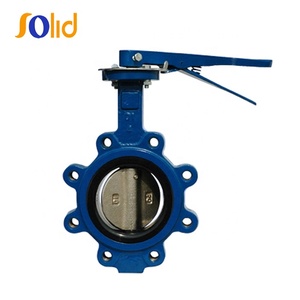 <strong>ANSI</strong> <strong>B</strong> <strong>16.1</strong>,EN 1092,AS 2129 Lug Type Butterfly Valve with Two Stems - Product Image 4