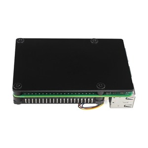 Aluminium gehäuse YDL für Raspberry Pi 5 Active Passive Cooling Kühler Kühler PWN Lüfter Silikon Kühlkörper Metall - Product Image 4