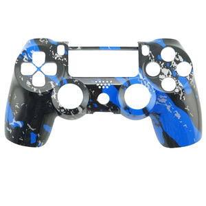 Hydro Dipped Blue Splatter Controller Shell für PS4 Dualshock 4 Gamepad Gehäuse Button Marmor lackiert - Product Image 6