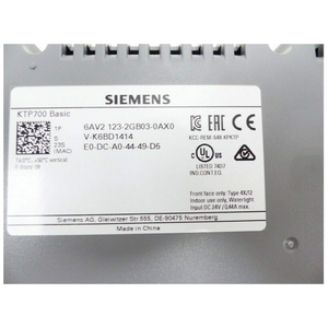 Nuovo Siemens Hmi 6 av2 123-2GB03-0AX0 SIMATIC Touch Panel Tp177b Simatic Hmi controllore logico programmabile per siemens - Product Image 4