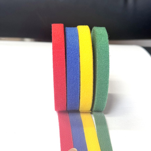 Manufacturers Wholesale Back to Back <strong>Hook</strong> and <strong>Loop</strong> <strong>Tape</strong> with Nylon <strong>Hook</strong> <strong>Loop</strong> Roll Color Size Can Be Customized 15mm - Product Image 1