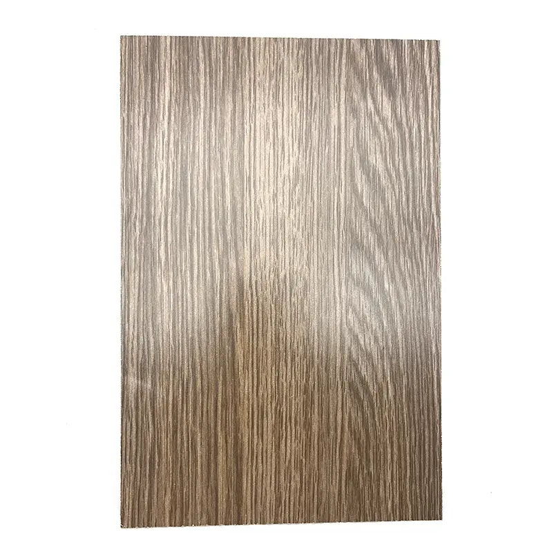 Média densidade folha fibreboard ambos os lados melamina enfrentou laminado mdf painéis madeira grão cor cor sólida
