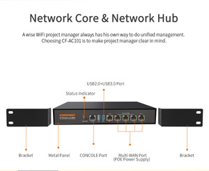 Comfast ac הליבה שער חכם בקר wifi כתום ג 'יגה-בית שער ליבה מרובה aps ניהול poe <span class=keywords><strong>lan</strong></span>/יציאות