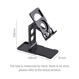Cihazlar için kaprisli ayar standı ile elektronik 305mm yükseklik ayarlanabilir telefon tutucu için evrensel montaj - Product Image 6