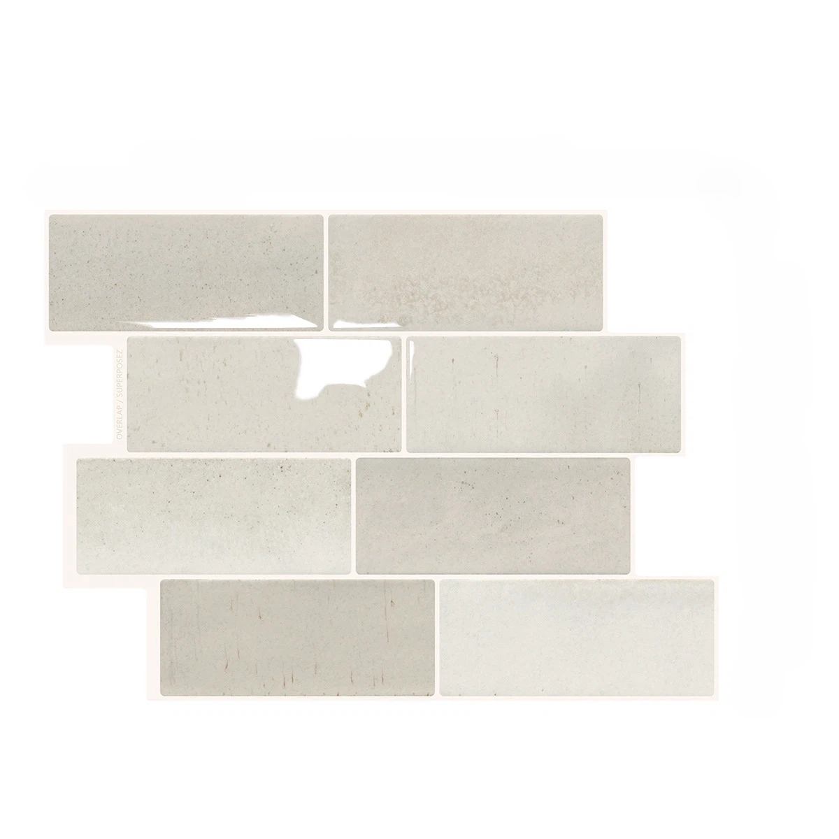 Rivestimenti murali in cemento grigio chiaro