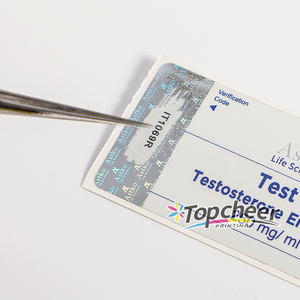 Custom <strong>Verification</strong> Genuine Stickers Scratch Off Anti-Counterfeit Smart Labels for Wine Cosmetic Beverage Food Packaging - Product Image 5
