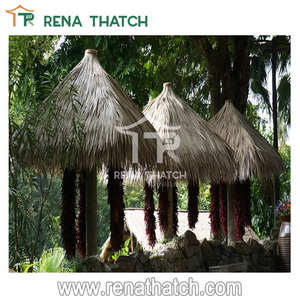 Class a Flame Resistant <strong>Tropical</strong> Area Use Fire Retardant Plastic Palm Thatch <strong>Roof</strong> for Cottage Pavilion Shed - Product Image 3